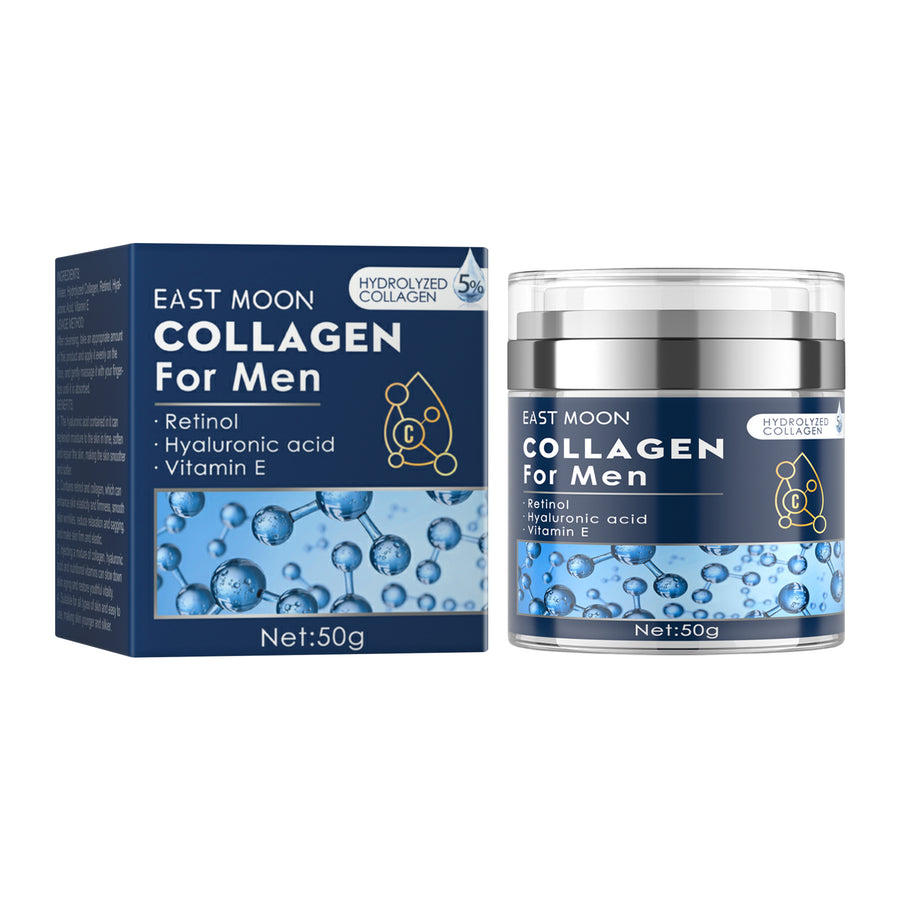 Collagen Cream for Men by EAST MOON (Anti-Aging & Anti-Wrinkles Cream)
