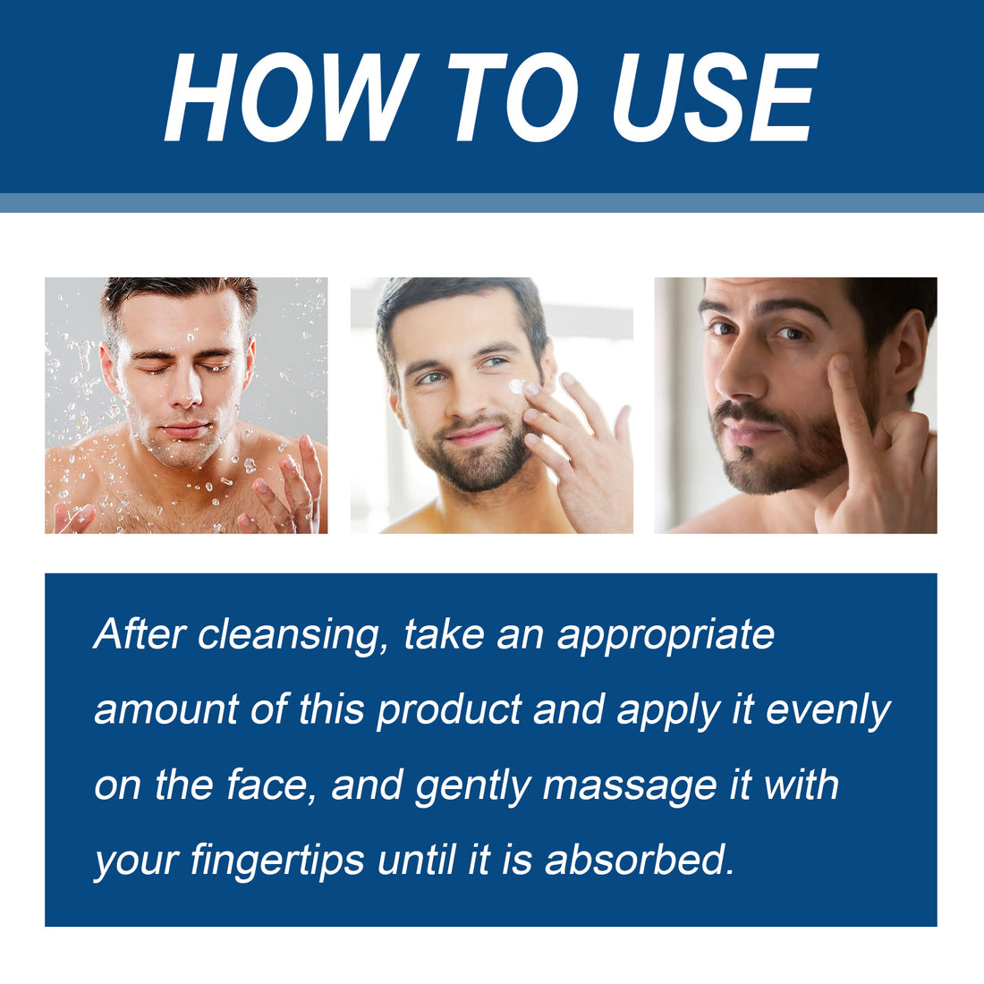 Collagen Cream for Men by EAST MOON (Anti-Aging & Anti-Wrinkles Cream)