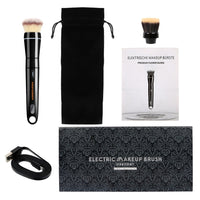 Electric Make-up Brush 10 gears massager: compatible for powder and liquid foundation