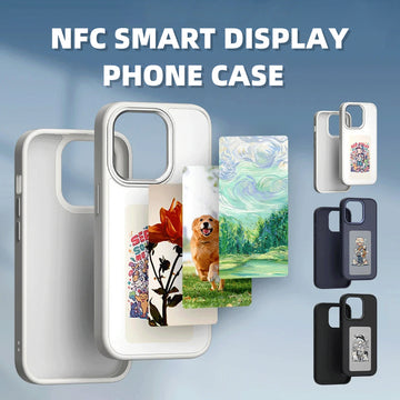 Apple iPhone Phone Case- (E-ink Unlimited Screen Projection Personalized Screen)