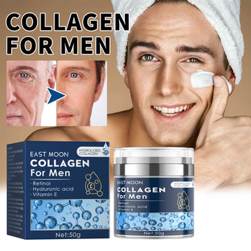 Collagen Cream for Men by EAST MOON (Anti-Aging & Anti-Wrinkles Cream)